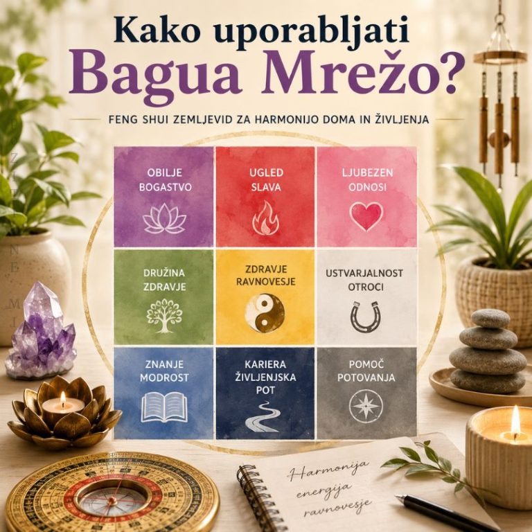 Kako uporabljati Bagua Mrežo?