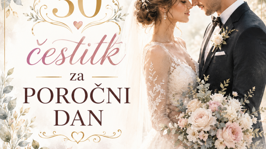30 čestitk za poročni dan
