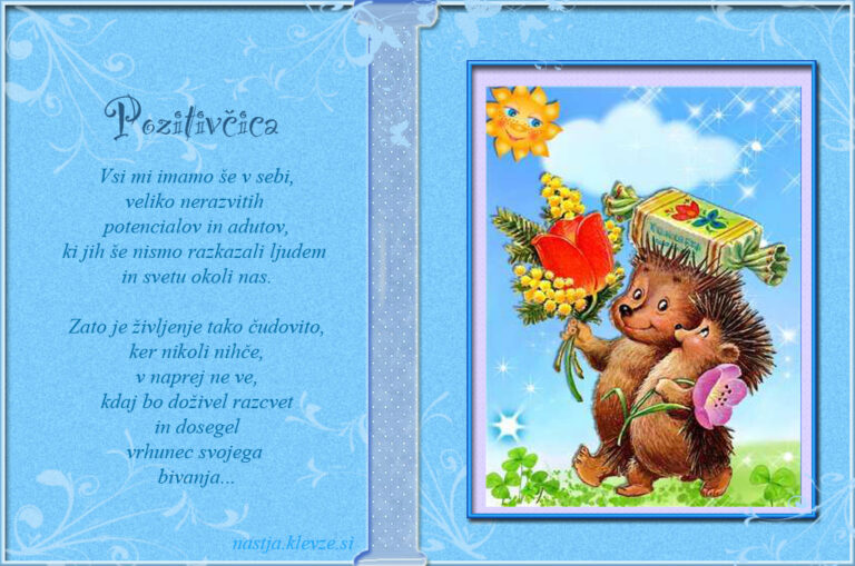 Ljudje smo tako neponovljiva bitja