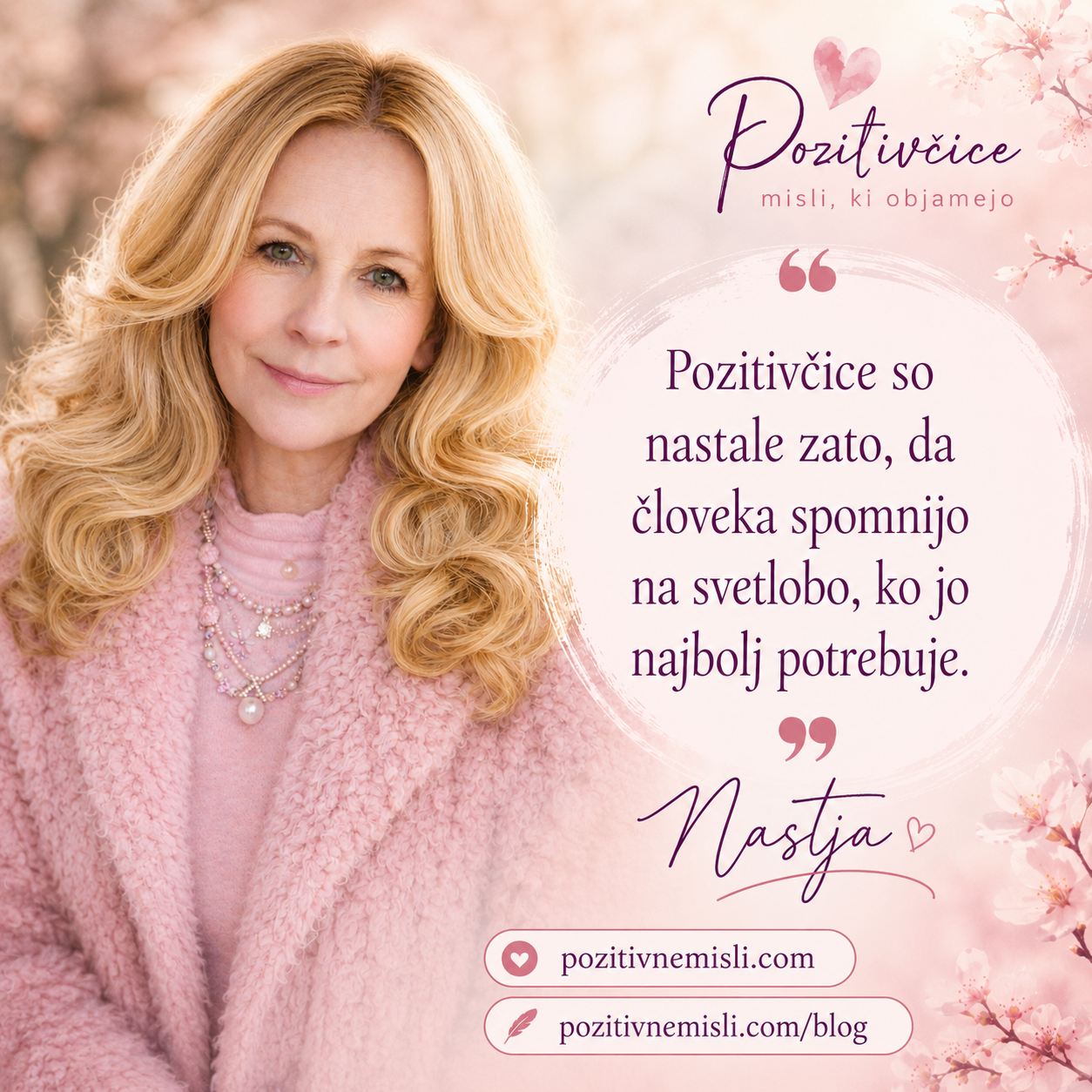 Nastja Klevže - pozitivčice