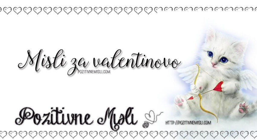 Misli za valentinovo
