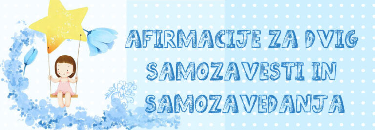 Afirmacije za dvig samozavesti