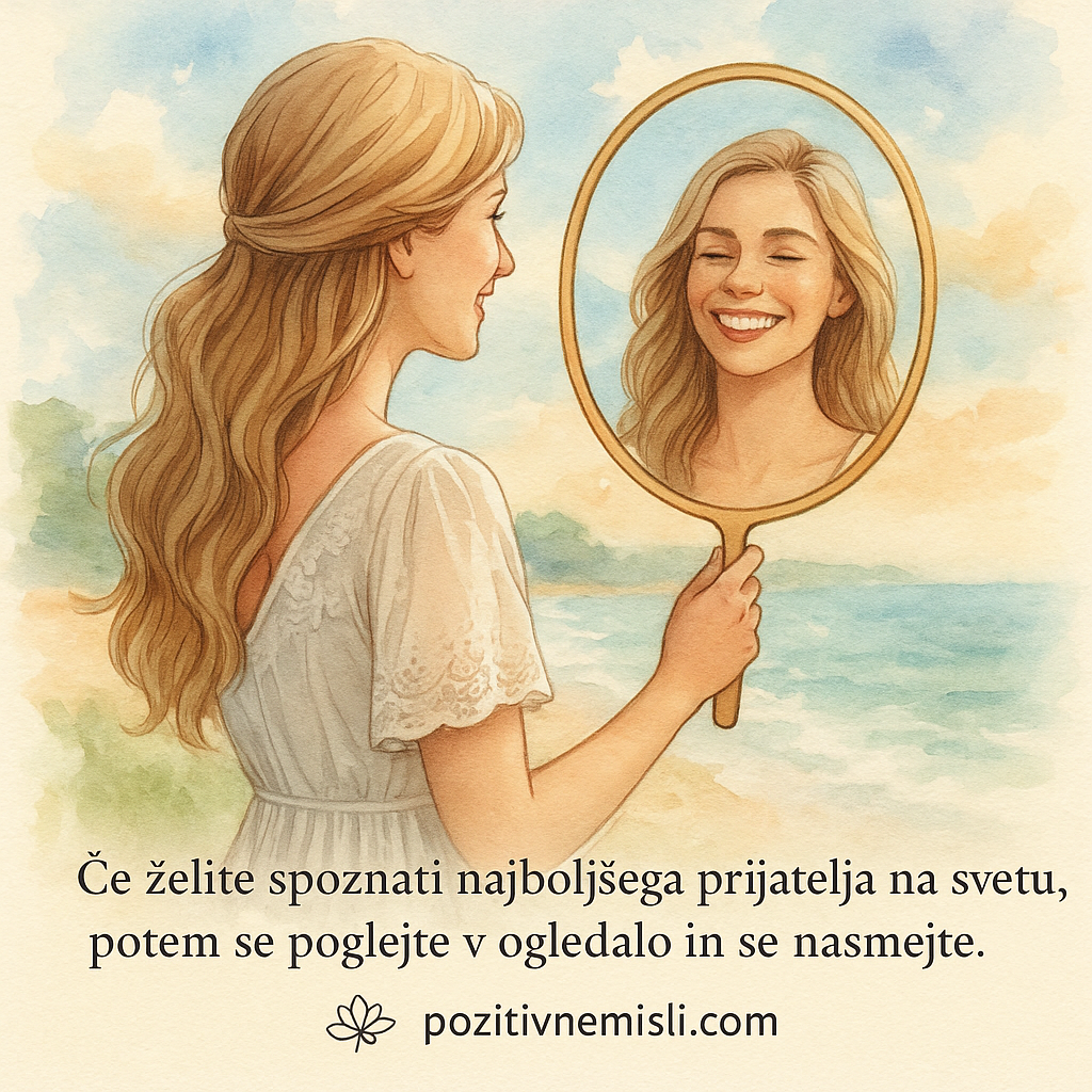 Misli o življenju - če želiš spoznati najboljšega prijatelja