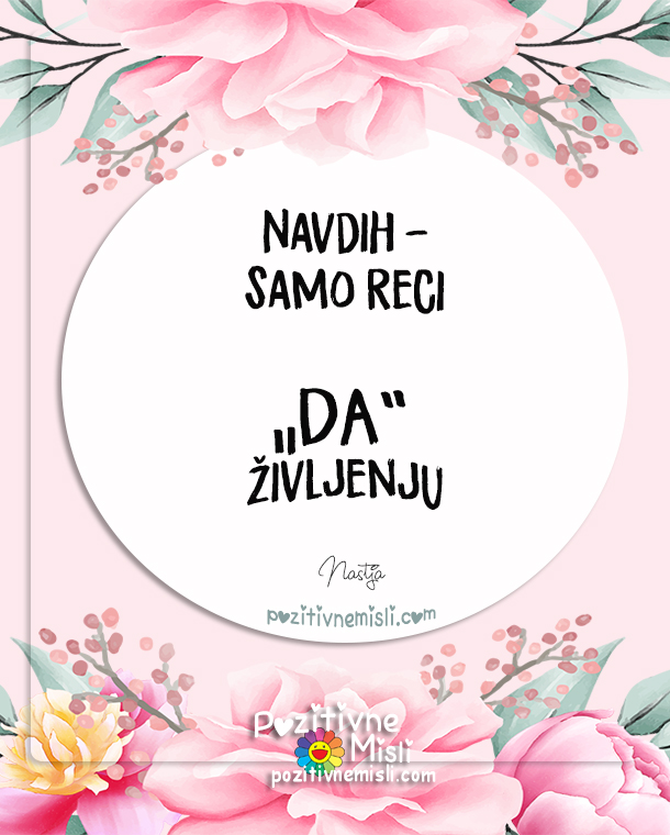 Inspiracija – Misli za navdih