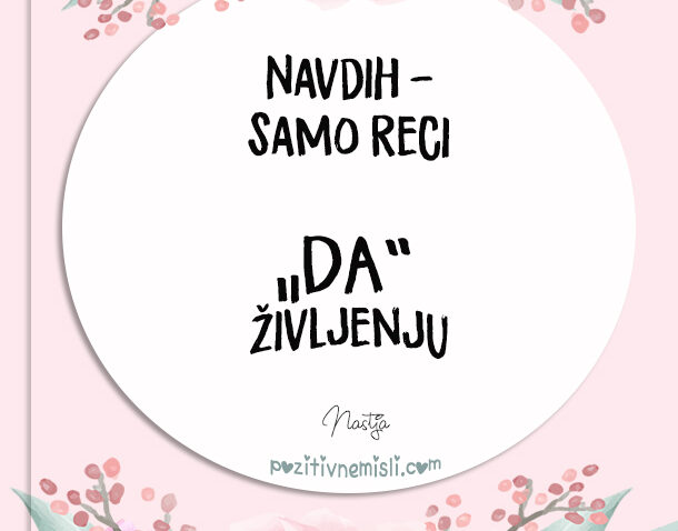 Inspiracija – Misli za navdih