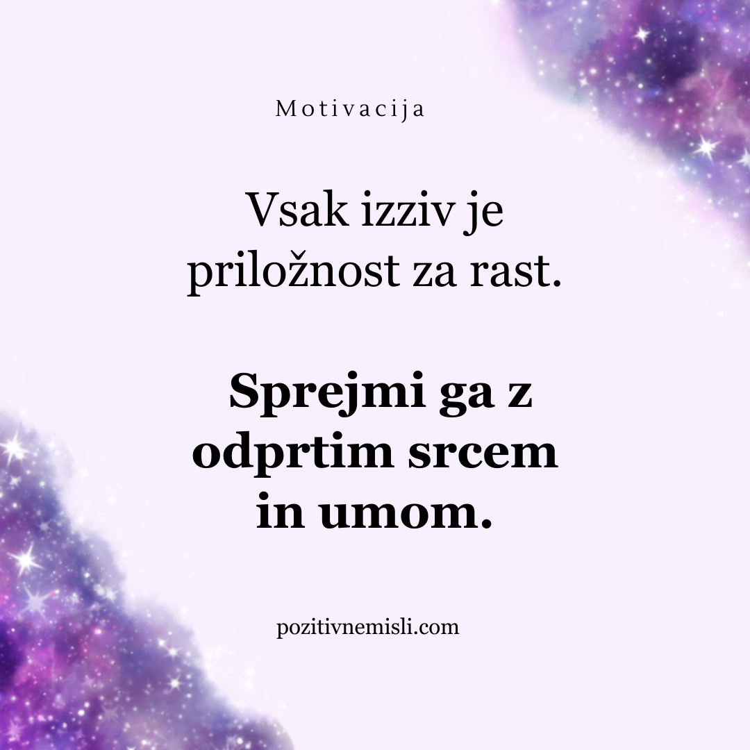 Misel za ponedeljke - Motivacija OKTOBER