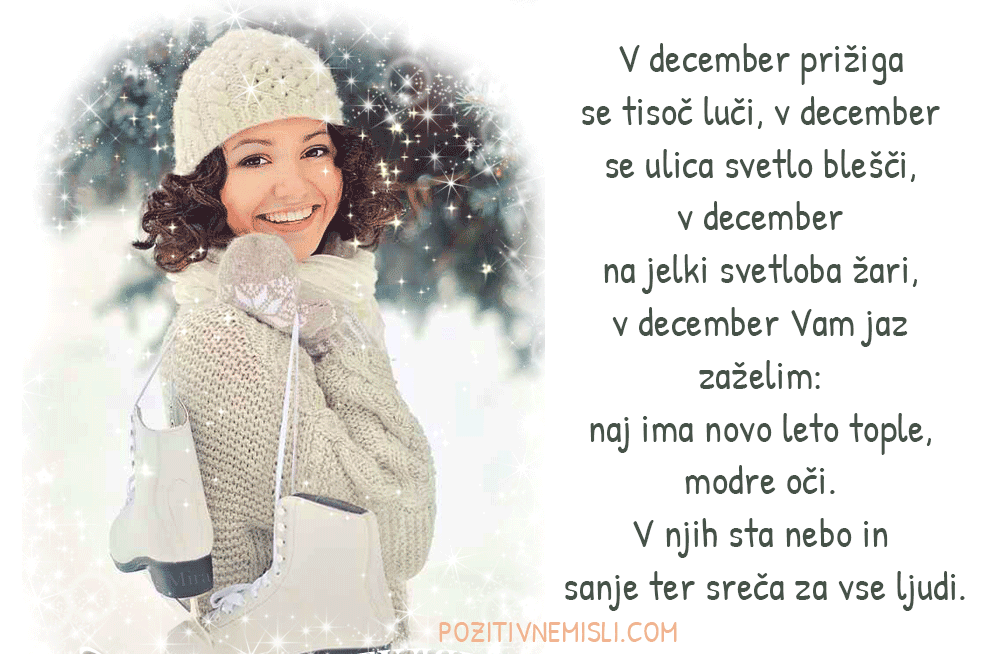 Misli za vesel december in srečno novo leto